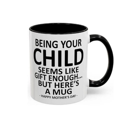 🎁Being Your Son-In-Law is Gift Enough Accent Coffee Mug