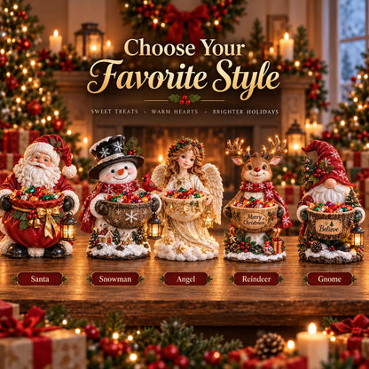 🎄 Christmas Sale – 49% OFF ✨ Lighted Christmas Candy Bowl Collection – 5 Festive Holiday Designs