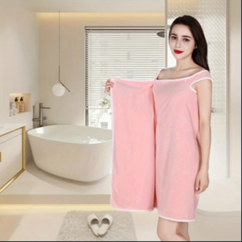 🏆 50K+ SOLD! ✨ Plus Size Women's Wearable Shower Skirt