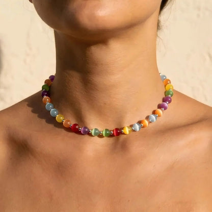 🌈 Dopamine UV-Reactive Beaded Jewellery Collection