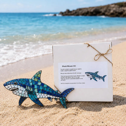 💙🌊 Octopus Mosaic Kit | Beginner-Friendly DIY Glass Craft with Step-by-Step Instructions