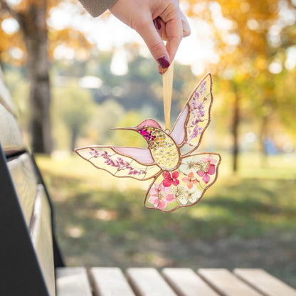 Humming bird Stained Window Hangings💕Mothers Day Gifts