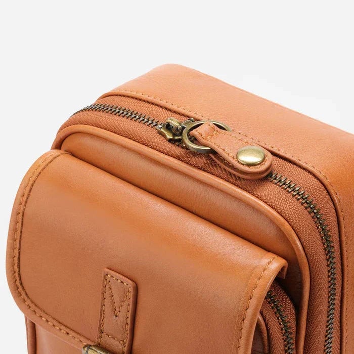 Crossbody Leather RFID Bag