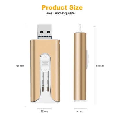 🌟High-capacity 3-in-1 USB flash drive