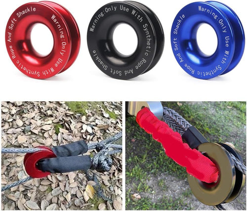 Winch Snatch Recovery Ring for ATV, UTV, SUV & Truck Recovery