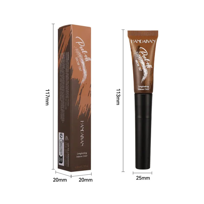 🏆 Last Day Special Price $16.99 ! 💞Buy 1 Get 1 Free💞50K+ SOLD!🎨Waterproof Brow Tint – Peel‑off, easy apply. Covers greys, shapes perfectly. A brow game changer!🌟