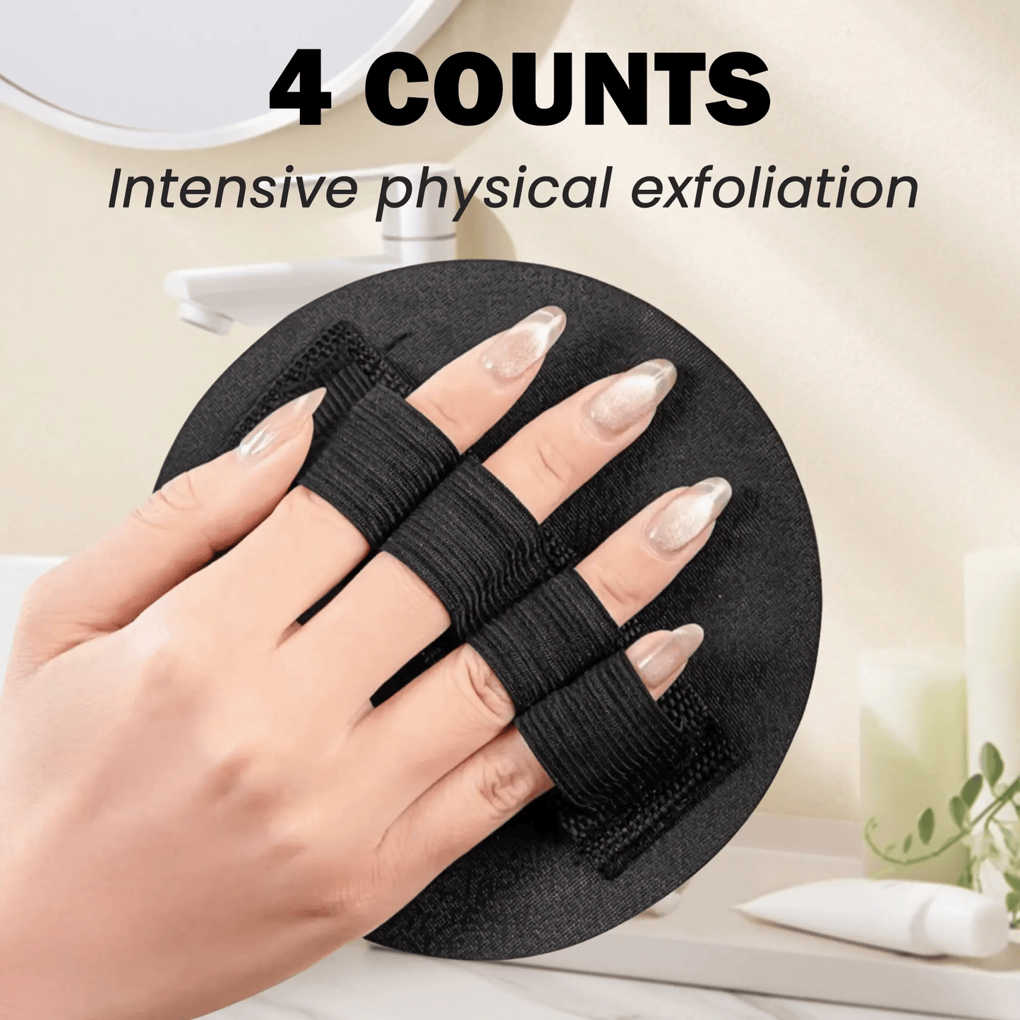 🎁Last Day - Buy 1 Get 1 Free🎉4-in-1 Exfoliating Scrubber Set | Reveal Silky Smooth Skin In Every Shower
