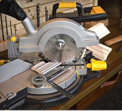 📐 Perfect Mitre Joints Every Time – 7" Aluminium Angle Finder for Mitre Saws. No More Guesswork. US Stock