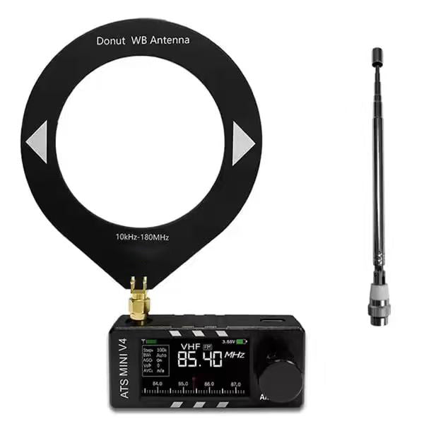 📻Upgraded ATS Mini V4 Si4732 All Band DSP Radio Receiver