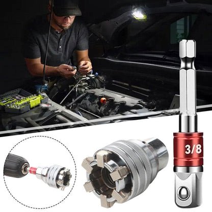 🔧 Multi-Use Socket Wrench, Durable Repair Tool for Home & Auto Maintenancedeal Father's Day Gift