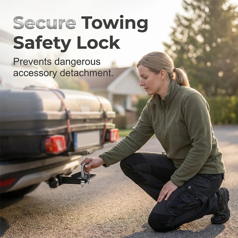 📢📢49% OFF !! ⏰Heavy-Duty Anti-Rattle Hitch Tightener