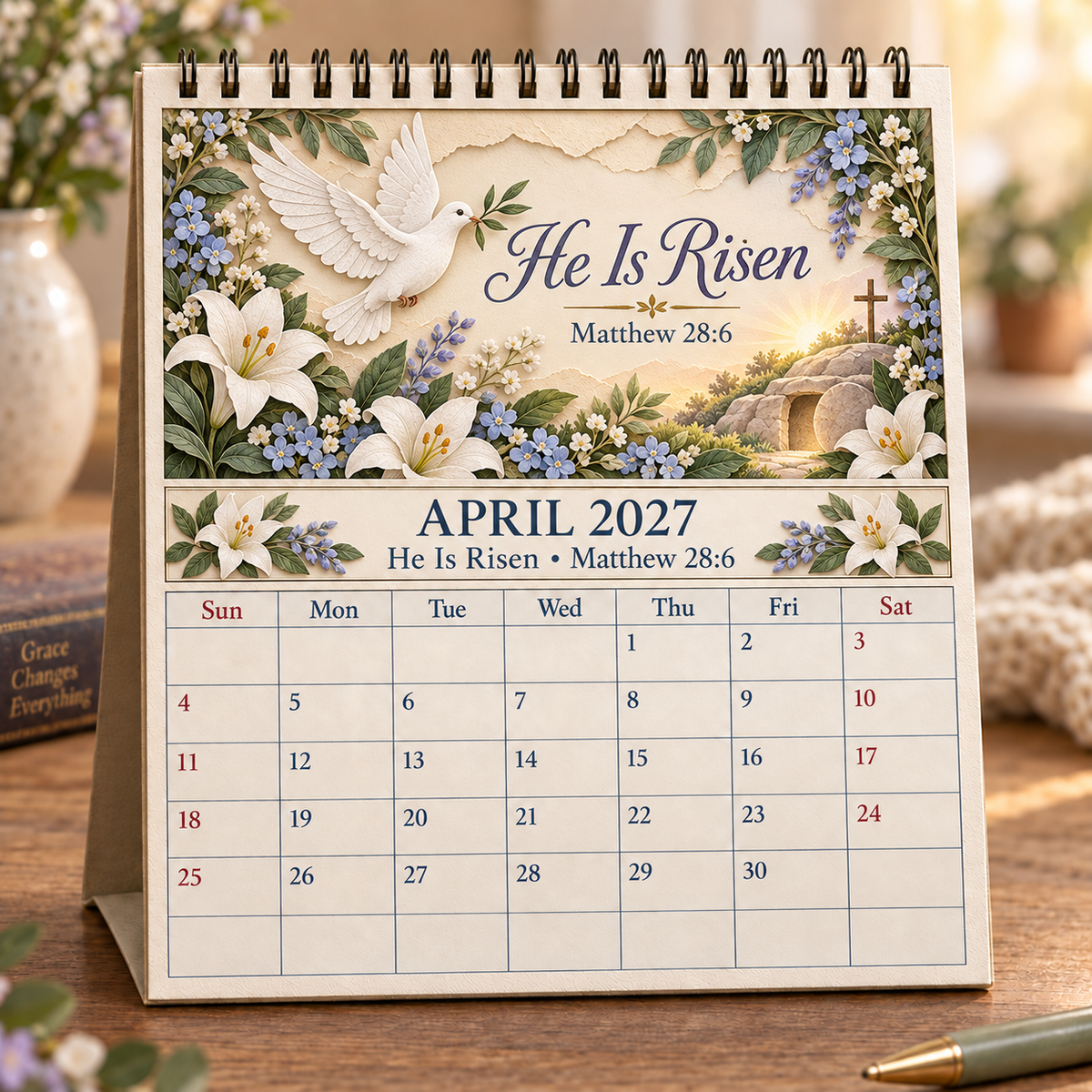 📖 2027 A Year Of Comfort & Strength Bible Verse Calendar