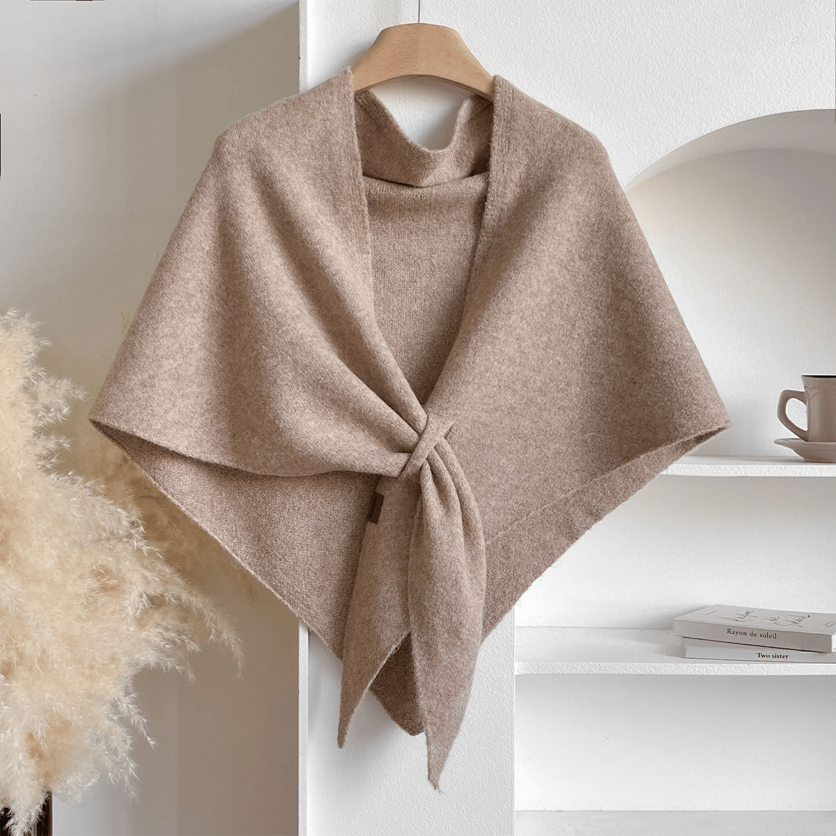 Women's Solid-Color  Scarf🍁 Casual Soft Comfortable Shawl for Daily Wear