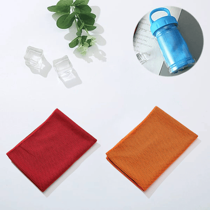 🎉 BUY 1 GET 1 FREE🌞Cooling Bottle - Cold Sweat Towel You Can Use Anywhere, Anytime! Reusable Soft Absorbent Cooling Portable