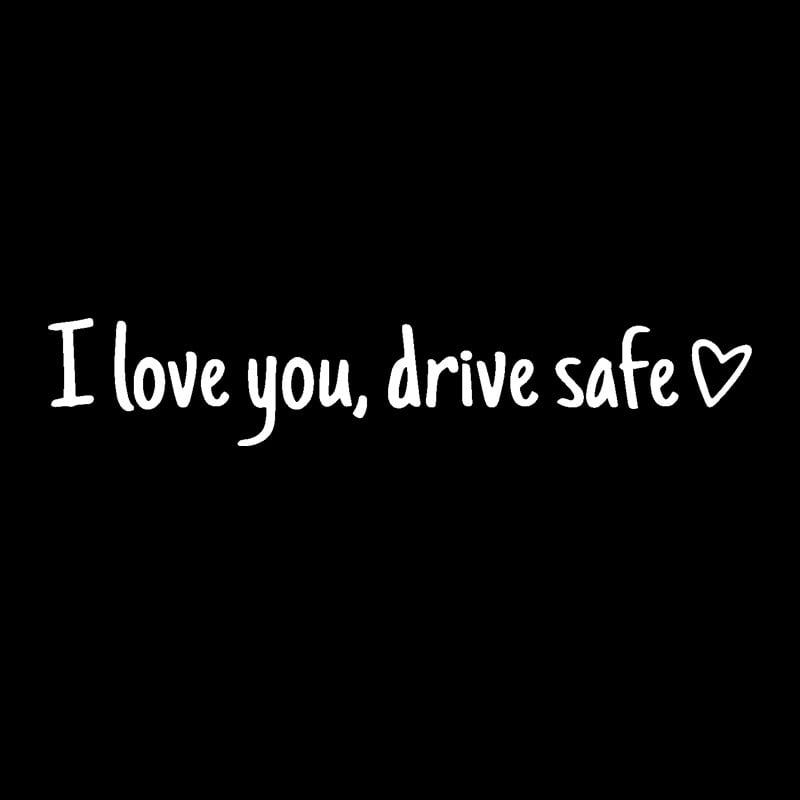 💓 I love you, drve safe Sticker(8pcs)