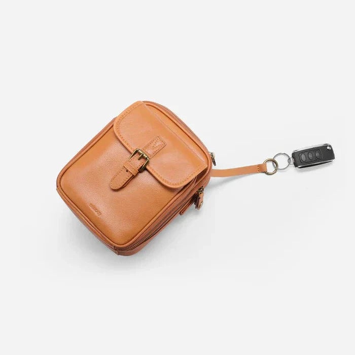 Crossbody Leather RFID Bag