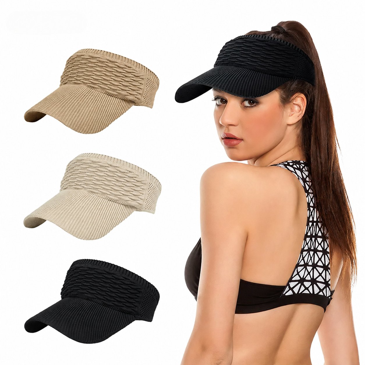 🔥Best selling 3PCS(Black + Khaki + Beige)