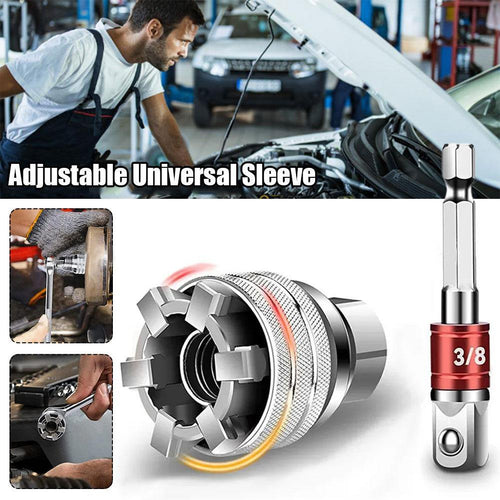 🔧 Multi-Use Socket Wrench, Durable Repair Tool for Home & Auto Maintenancedeal Father's Day Gift