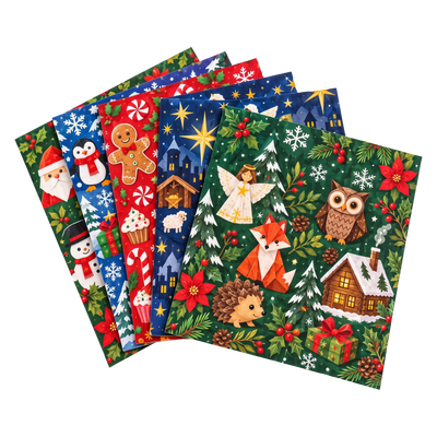 3D Christmas Paper Craft Kit