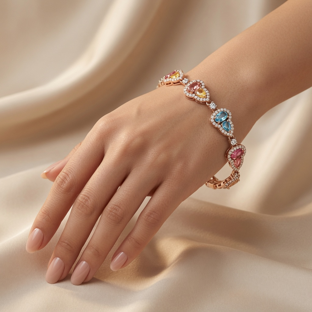 Rainbow Gourd Bracelet