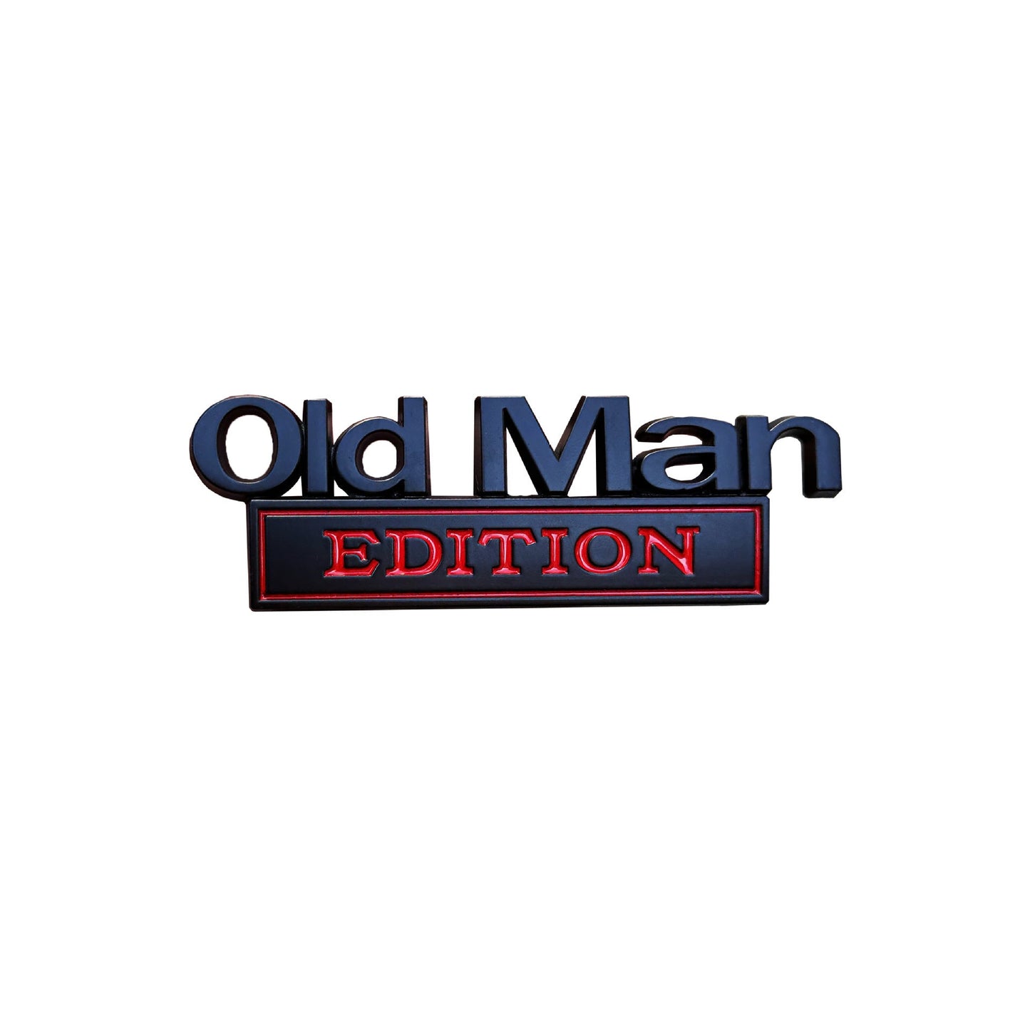 FUCK IT Edition Emblem/Old Man Edition Car Emblem(2pcs)