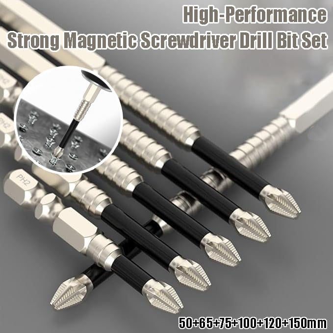 🔥High-Magnetic Screwdriver Drill Bit Set
