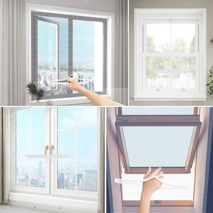 Self-adhesive Window Mesh Screen 🦟Anti Mosquito Insect Pet Proof Window Netting