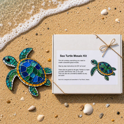 💙🌊 Octopus Mosaic Kit | Beginner-Friendly DIY Glass Craft with Step-by-Step Instructions