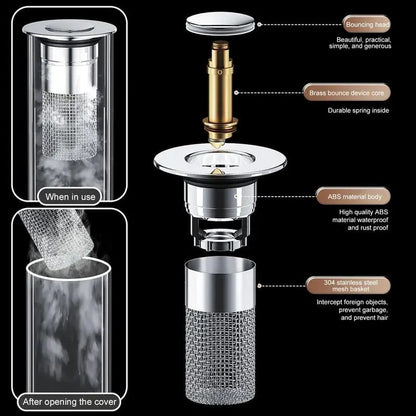 Stainless Steel Floor Drain Filter