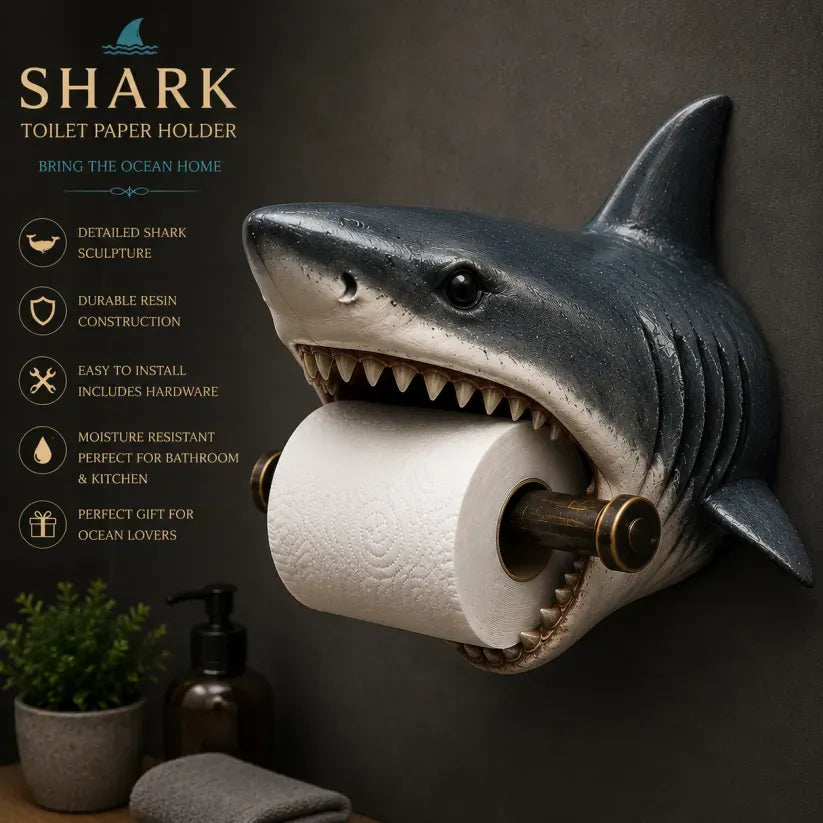 🌊 Ocean Guardians Toilet Paper Holder Series