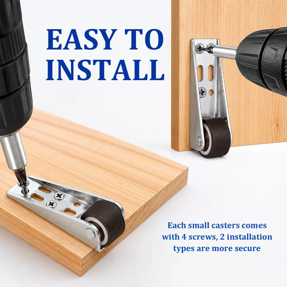 🔧 110LBS Vertical Track Roller – Anti-Wobble Door Guide System
