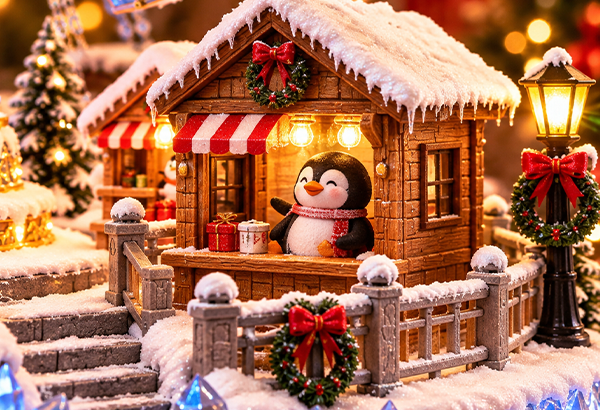 Mini Christmas Hut