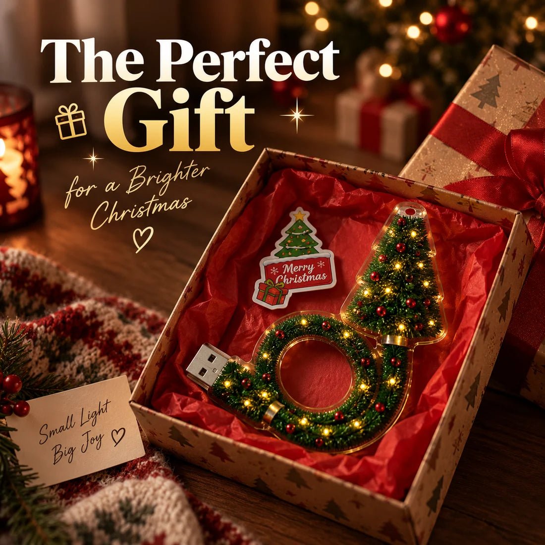 🔥Last Day 49% OFF 🔥 Magical Christmas Tree USB Projector Light – Festive Holiday Atmosphere Lamp