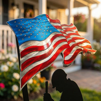 🔥250 Years of Defending Liberty Metal Garden Stake