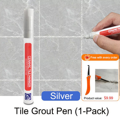 🔥Anti-mould and waterproof joint pen for ceramic tiles