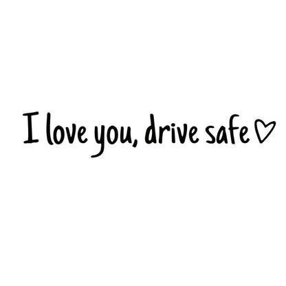 💓 I love you, drve safe Sticker(8pcs)