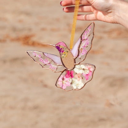 Humming bird Stained Window Hangings💕Mothers Day Gifts