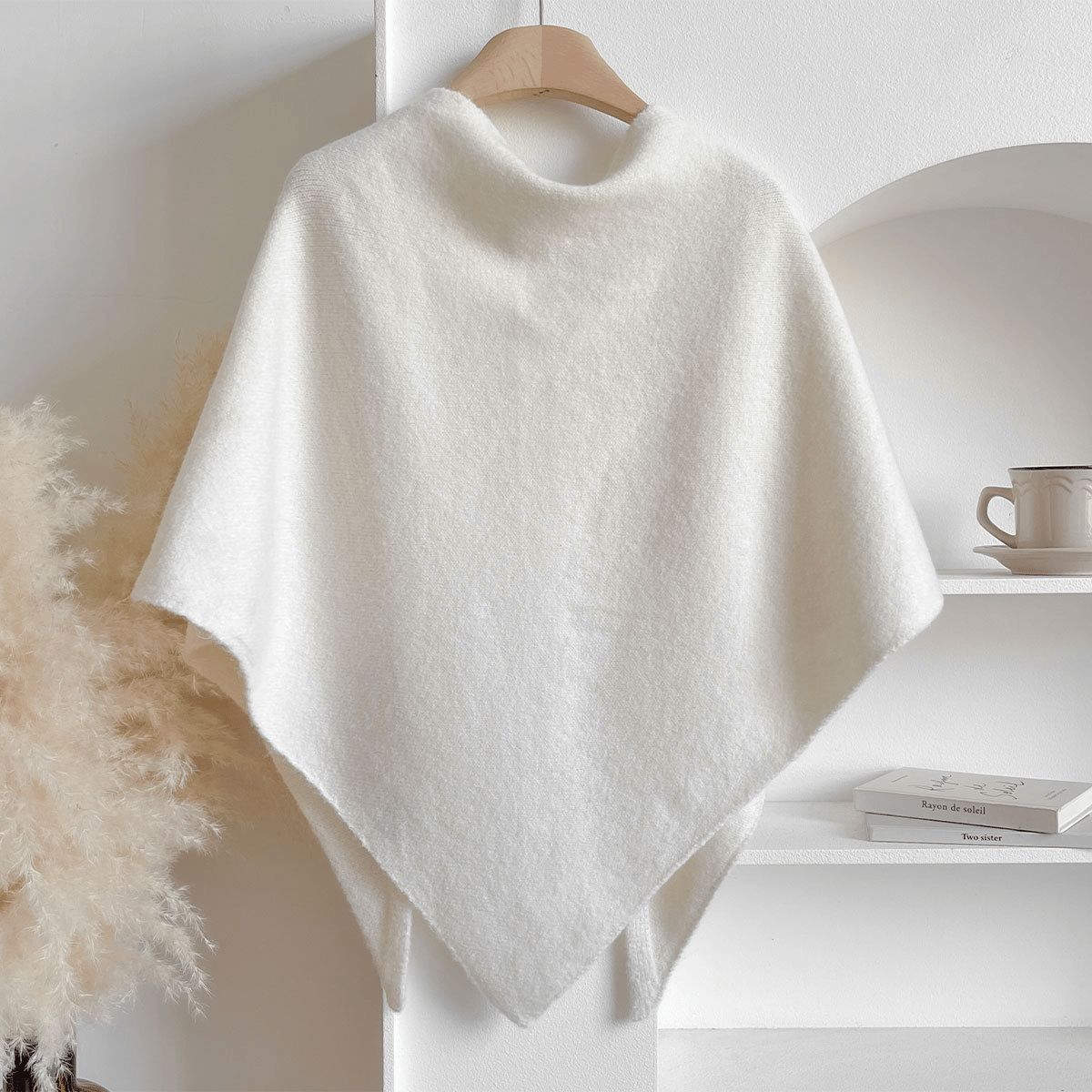Women's Solid-Color  Scarf🍁 Casual Soft Comfortable Shawl for Daily Wear