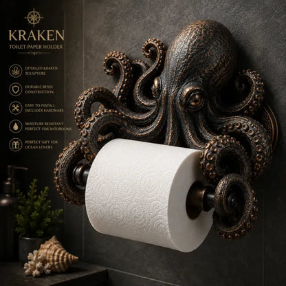🌊 Ocean Guardians Toilet Paper Holder Series