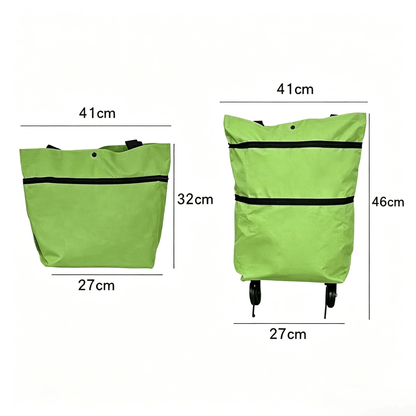 Two-in-one convenient foldable backpack shopping bag🛍️