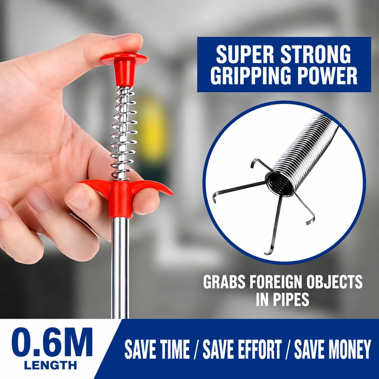 🔥Last Day 47% OFF -🚿Professional Drain Clog Remover Tool – A Must-Have For Every Home