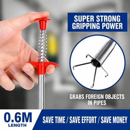 🔥Last Day 47% OFF -🚿Professional Drain Clog Remover Tool – A Must-Have For Every Home