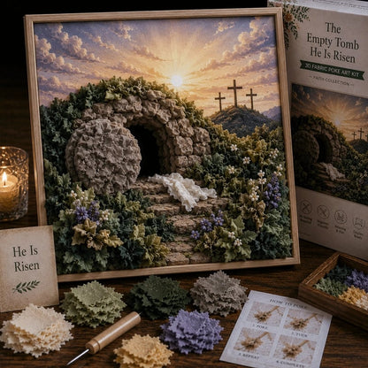 🔥 Last Day 49% OFF - ✝️3D Christian Fabric Poke Art Kit(📦Buy 3 Free Shipping)