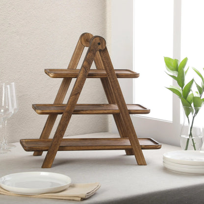 🎁Buy 2 Free Shipping✨ 3-Tier Wooden Serving Tray Stand