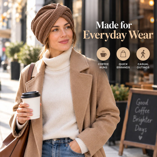 🧣 8-Color Cross-Knot Turban