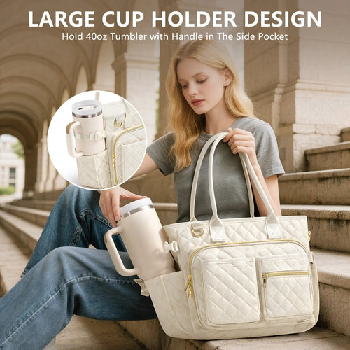 🎁Buy 2 Free Shipping📖✨ Bible Cover Tote Bag – Large Christian Shoulder Bag for Women