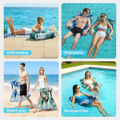 💫 Early Summer Sale 50% OFF - 🏊‍♀️Inflatable Pool Float Chairs,Floating Chair for Party Summer Water Beach Lake Fun ✨