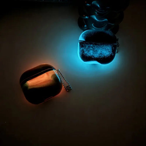 ✨ Luminous Liquid Sand AirPods Case – Durable & Shock-Resistant