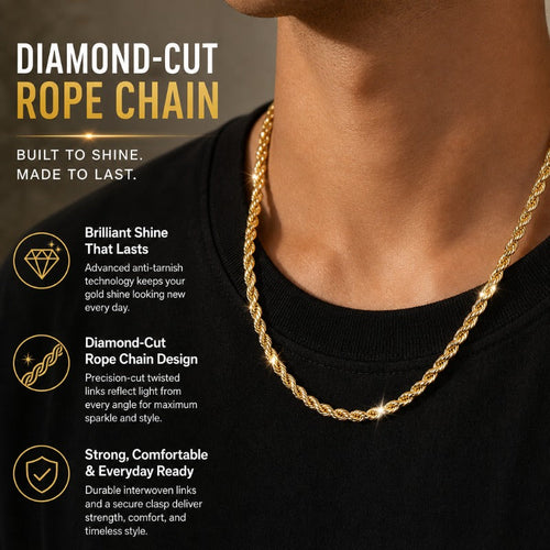 ✨Brilliant Twisted Rope Necklace