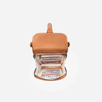 Crossbody Leather RFID Bag